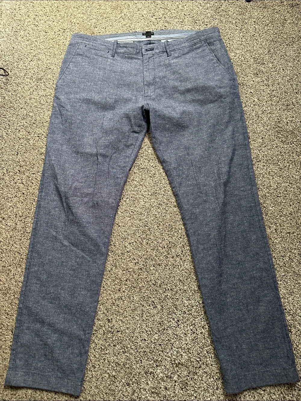 J crew 484 slim fit Men's Blue Dress Pants size 36W32L